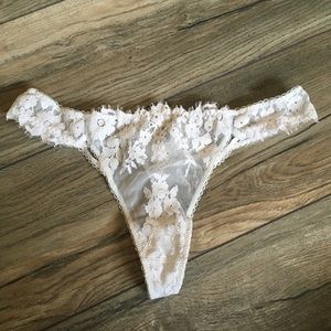 Victoria’s Secret Dream Angel white panty